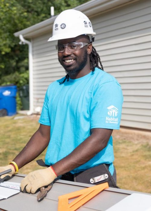 RALEIGH, NORTH CAROLINA (05/22/19) - More than 300 AmeriCorps National and VISTA members and AmeriCorps Alumni from across the United States come together with Wake County Habitat for Humanity in Raleigh, North Carolina, for 2019 Build-A-Thon.