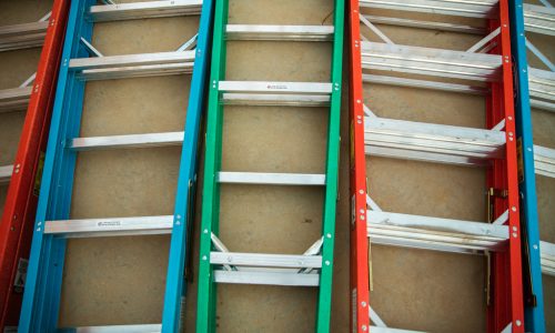 MEMPHIS, TENNESSEE, USA (8/23/16)-Ladders line the build site, on the second day of Habitat’s 33rd Jimmy & Rosalynn Carter Work Project.



The Carters spent a week working alongside Habitat for Humanity homeowners and hundreds of volunteers in Memphis, Tennessee, to build and repair homes.



Hosted by Habitat for Humanity of Greater Memphis, volunteers spent the week helping families build or improve places they can call home through new home construction, neighborhood beautification and home modifications for seniors. This included 19 new homes in the Bearwater Park area just north of Uptown Memphis; 10 neighborhood beautification projects, including painting and landscaping; and 6 aging in place projects to enhance accessibility and mobility for seniors.



© Habitat for Humanity International/Ezra Millstein