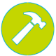 correct green hammer